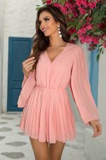 Pleated Wedding Jumpsuit