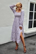 Romantic Bardot Maxi Dress