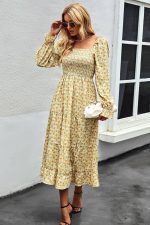 Romantic Bardot Maxi Dress