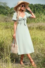 Sage Green Midi Dress