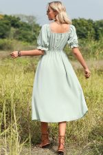 Sage Green Midi Dress