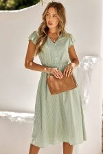 Sage Midi Dress