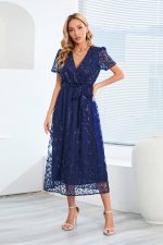 Sequin Evening Wedding Maxi Dress