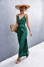 Slit Jumpsuit