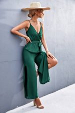 Slit Jumpsuit