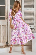 Spring Floral Maxi Dress