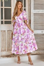 Spring Floral Maxi Dress