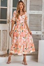 Spring Floral Maxi Dress