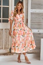 Spring Floral Maxi Dress