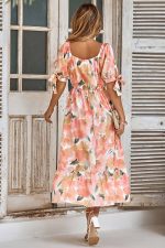 Spring Floral Maxi Dress