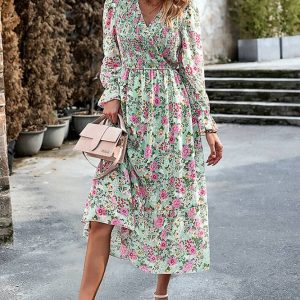 Summer Floral Maxi Dress