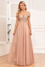 Tulle Ceremony Maxi Dress