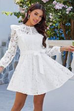 Vintage Lace Mini Dress