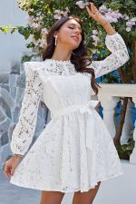 Vintage Lace Mini Dress