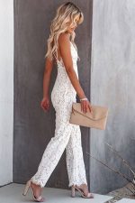 White Lace Jumpsuit