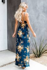 Wrap-style Chic Maxi Dress